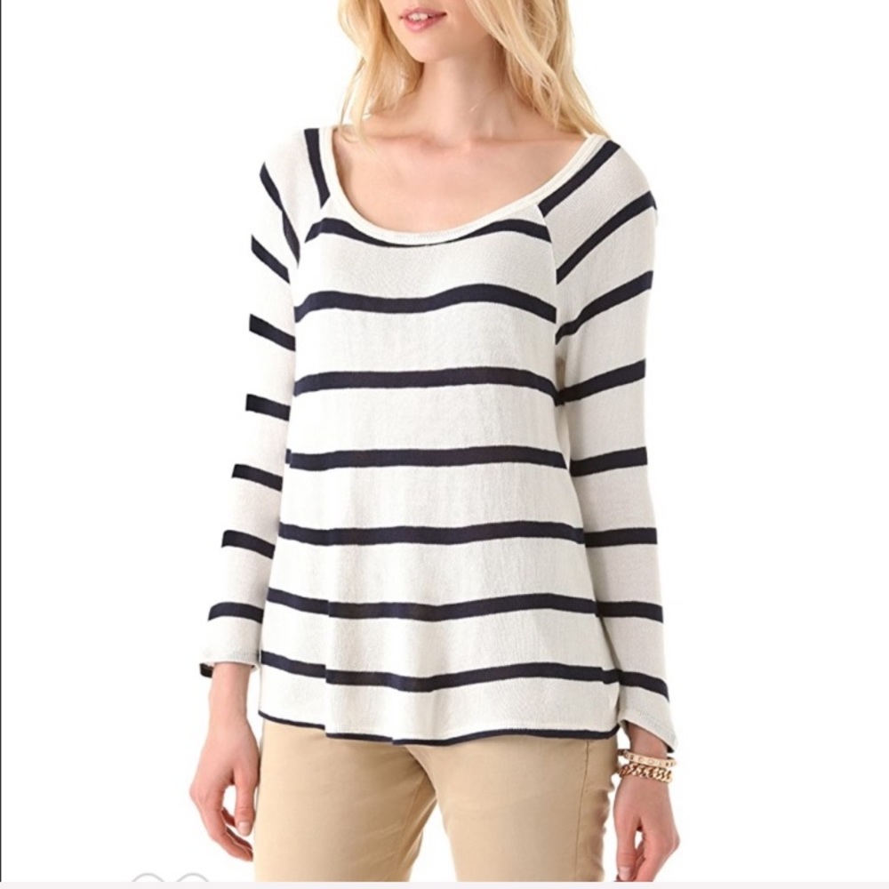 Soft Joie | ‘Dayla’ Top Ragland Sleeve Knit Sweater Top Black